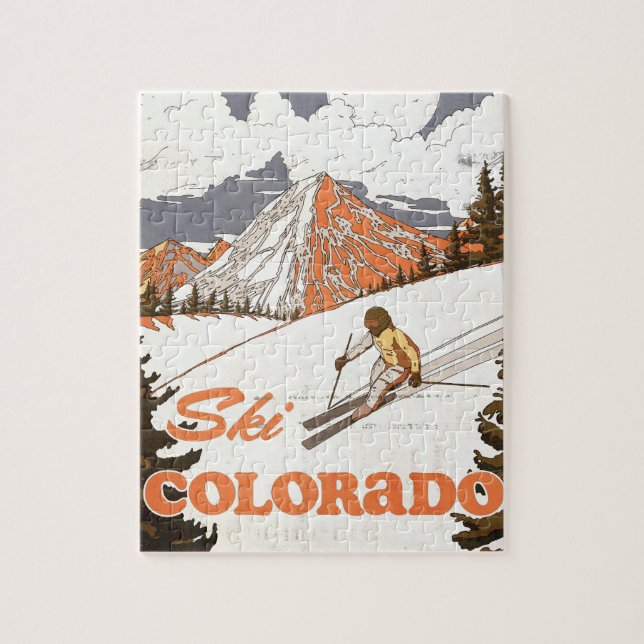 Puzzle Esquí Colorado (Vertical)