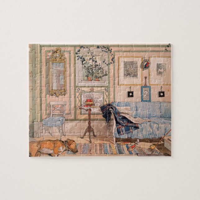 Puzzle Esquina acogedora de Carl Larsson (Horizontal)