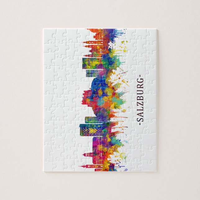 Puzzle Esquina de Austria de Salzburgo (Vertical)