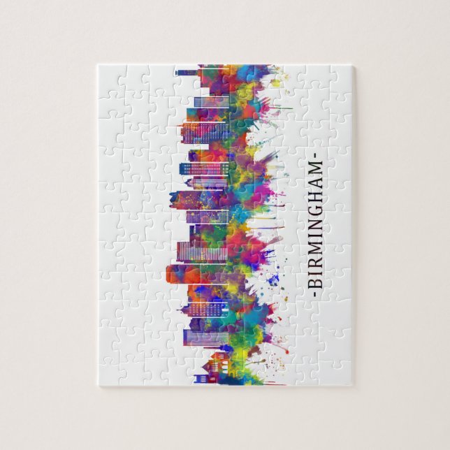 Puzzle Esquina de Birmingham Alabama (Vertical)