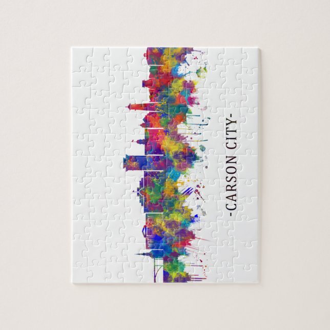 Puzzle Esquina de Carson City Nevada (Vertical)