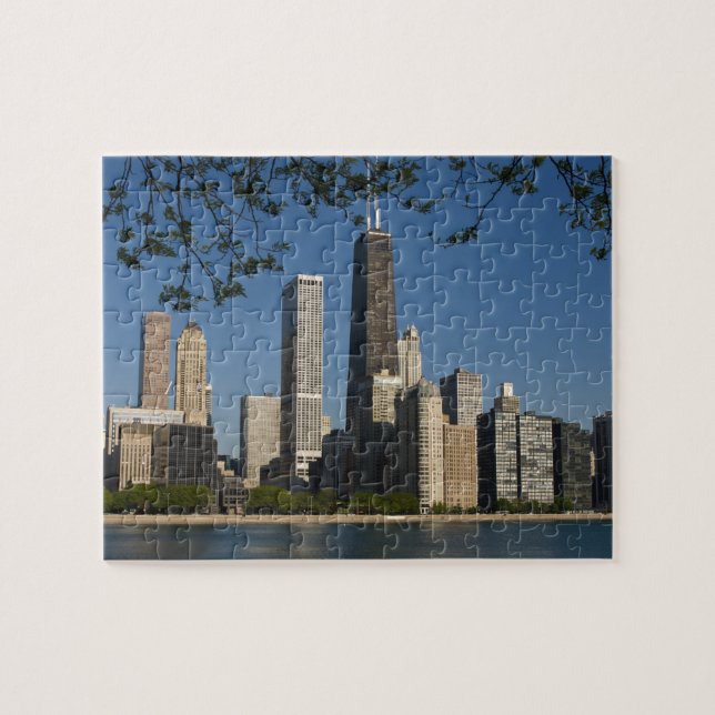 Puzzle Esquina de Chicago y Lago Michigan, Lake Shore (Horizontal)