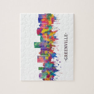 Puzzle Esquina de Greenville South Carolina