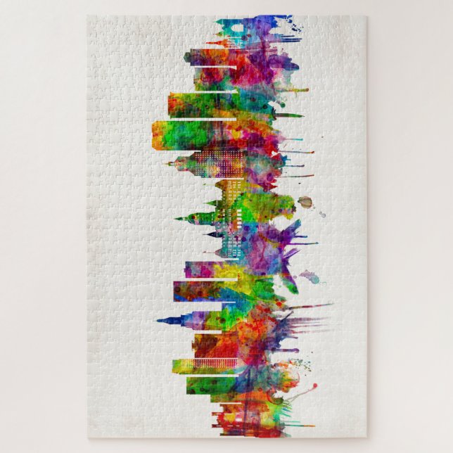 Puzzle Esquina de Hartford Connecticut (Vertical)