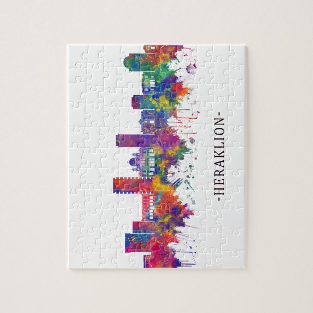 Puzzle Esquina de Heraklion Grecia (Vertical)