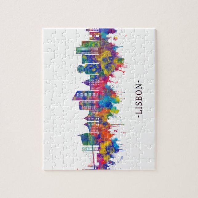 Puzzle Esquina de Lisboa Portugal (Vertical)