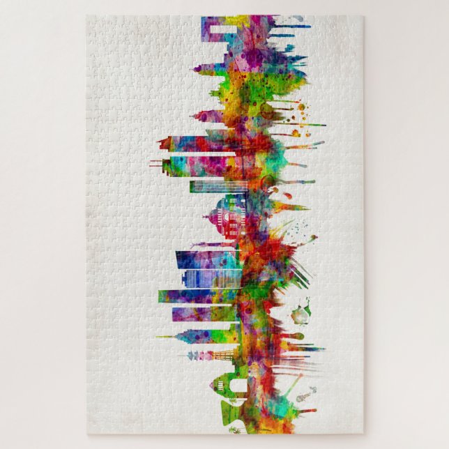 Puzzle Esquina de México D.F. (Vertical)