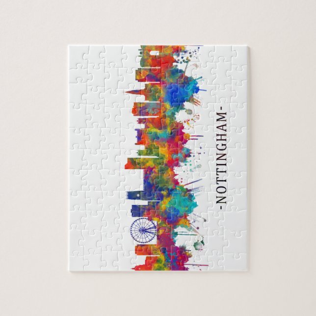 Puzzle Esquina de Nottingham England (Vertical)