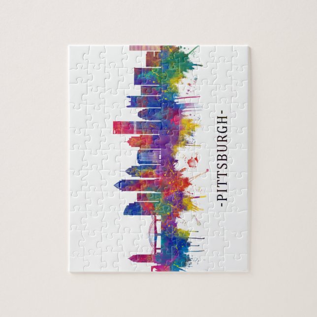 Puzzle Esquina de Pittsburgh Pennsylvania (Vertical)