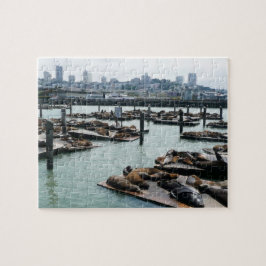 Puzzle Esquina de San Francisco y Pier 39 Sea Lions City