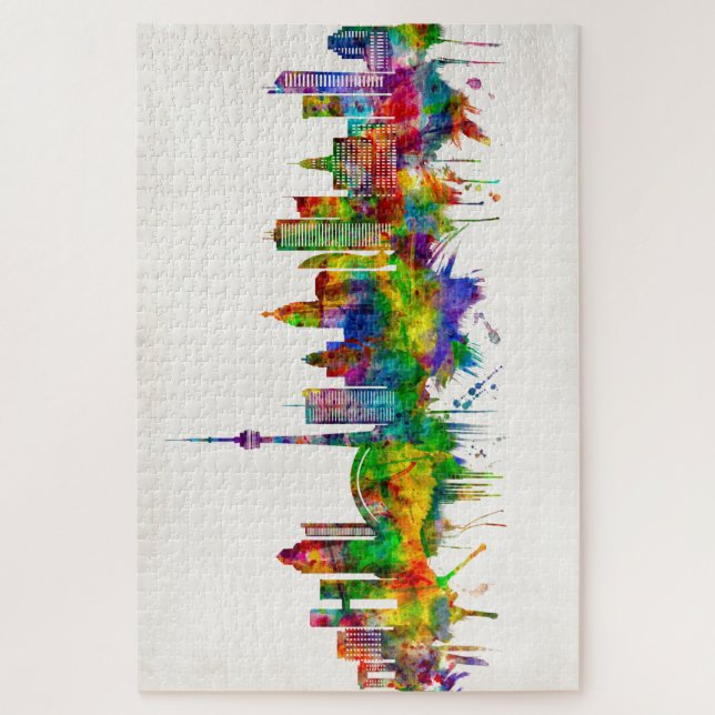 Puzzle Esquina de Toronto Canadá (Vertical)