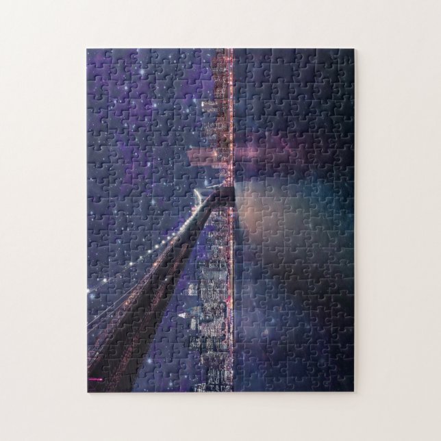 Puzzle Esquina espacial Manhattan (Vertical)