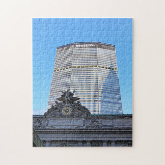 Puzzle Esquina NYC: Edificio Chrysler Presenta Una Larga