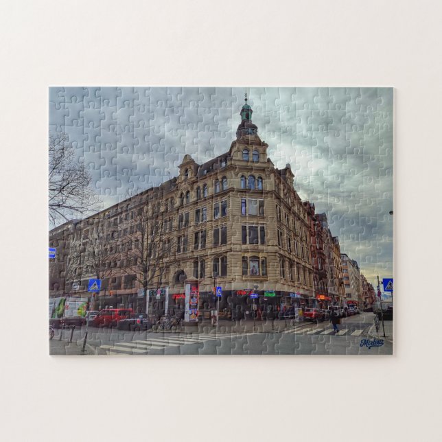 Puzzle “Esquina viva – Frankfurt cotidiana” (Horizontal)