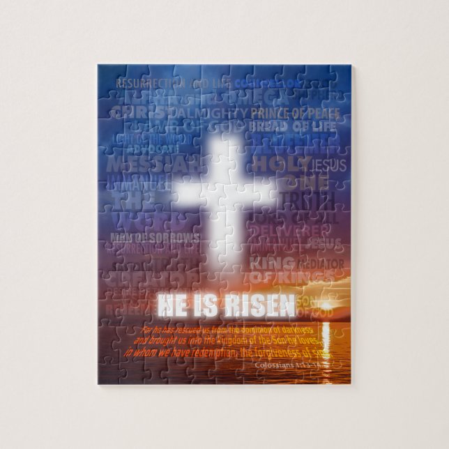 Puzzle Está en pie - Pascua (Vertical)