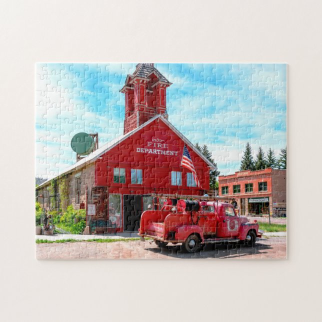 Puzzle Estación de Bomberos Colorado. (Horizontal)
