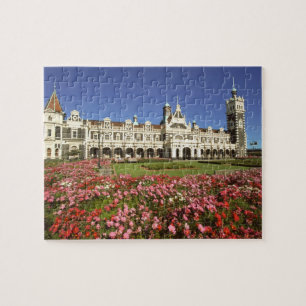 Puzzle Estación de Ferrocarril Histórica, Dunedin, Nueva 
