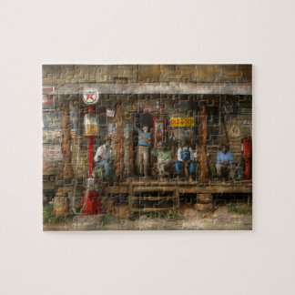 Puzzle Estación de gasolina - Domingo por la tarde - 1939