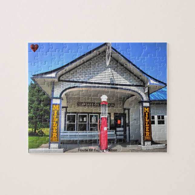 Puzzle Estación de Servicio Ruta 66 (Horizontal)