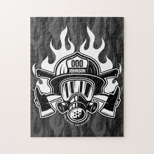 Puzzle Estación del Departamento de Bomberos de Rescate d (Vertical)