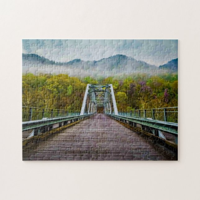 Puzzle Estación Fayette de Virginia Occidental. (Horizontal)