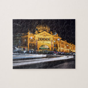Puzzle Estación Flinders Street Melbourne Australia