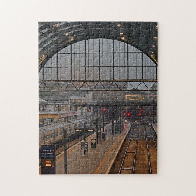 Puzzle Estación Kings Cross. (Vertical)