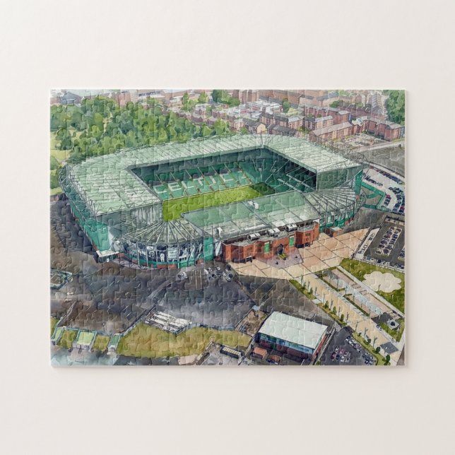 Puzzle Estadio de fútbol Glasgow Parkhead (Horizontal)