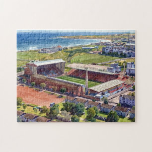 Puzzle Estadio histórico Pittodrie Aberdeen