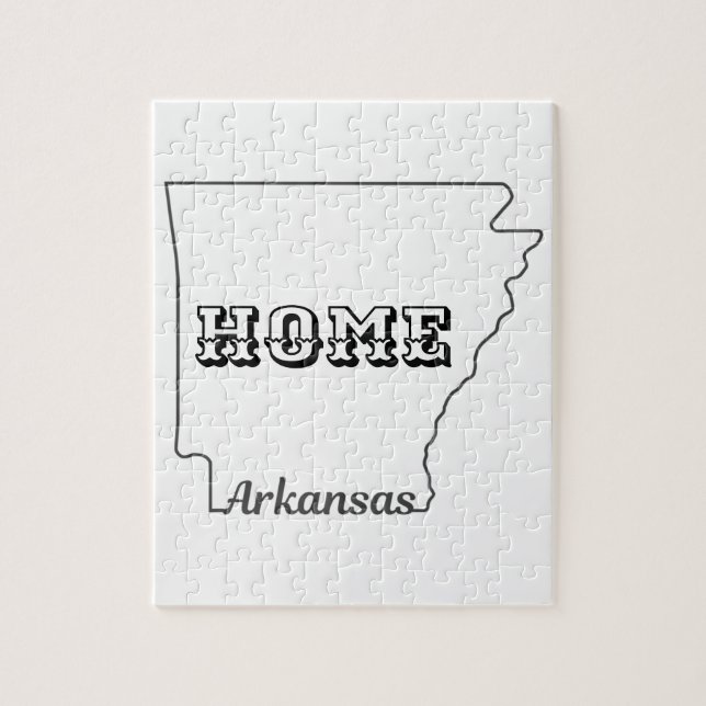 Puzzle Estado de ARKANSAS (Vertical)