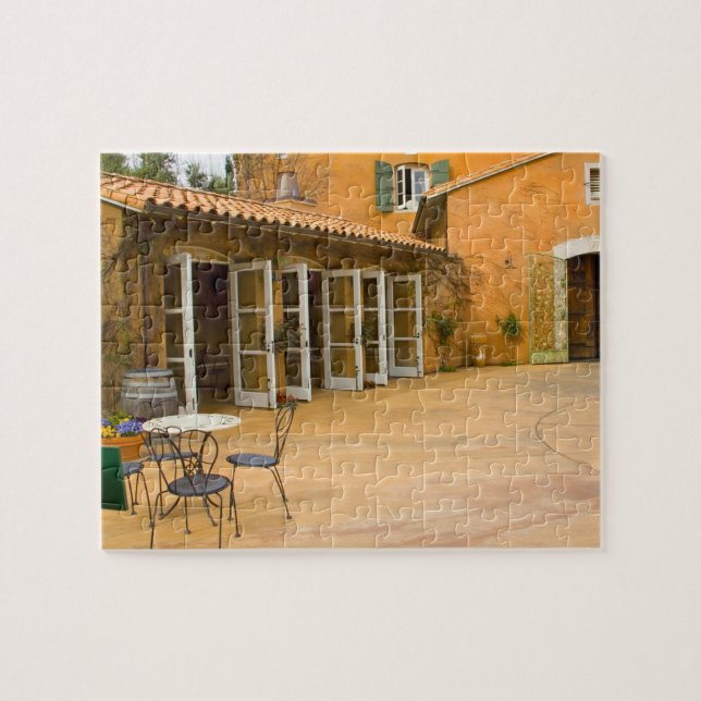 Puzzle Estados Unidos, California, Sonoma Valley, Patio e (Horizontal)