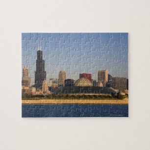 Puzzle Estados Unidos, Illinois, Chicago, City con Adler