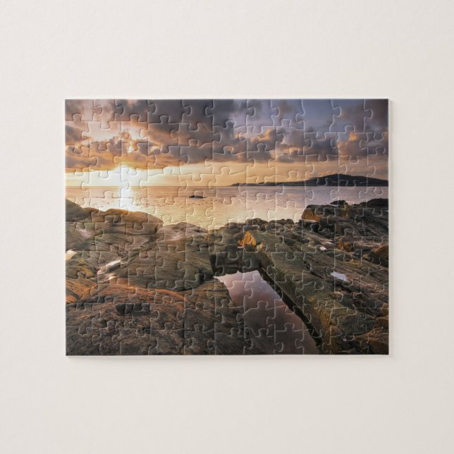 Puzzle Estados Unidos, Washington, Islas San Juan.  Un 2  (Horizontal)