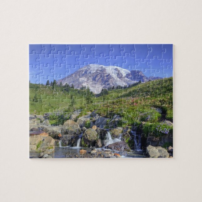 Puzzle Estados Unidos, Washington, Monte Rainier NP, Mont (Horizontal)