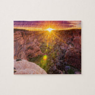 Puzzle Estallido de sol en Canyon de Chelly, AZ