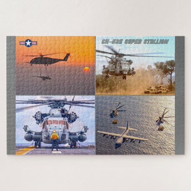 Puzzle ESTALLION SUPER CH-53E (20x30 PULGADAS) (Horizontal)
