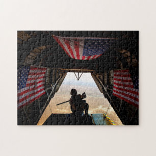 Puzzle ESTALLION SUPER CH-53E - BANDERA (11x14 PULGADAS)