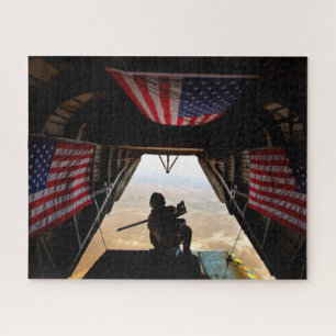 Puzzle ESTALLION SUPER CH-53E - BANDERA (16x20 PULGADAS)