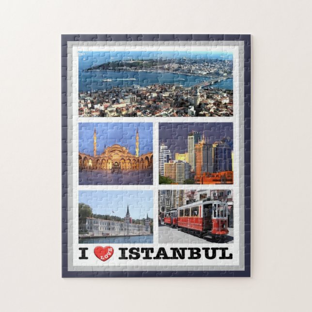 Puzzle Estambul - Amo - Turquía - (Vertical)