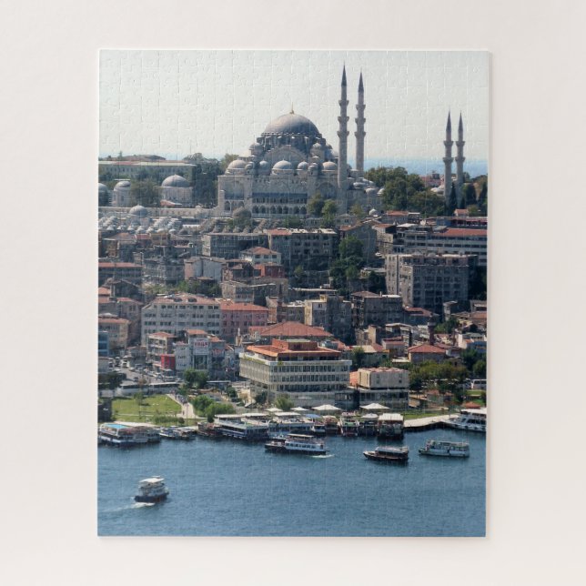 Puzzle Estambul - el Bósforo - 16x20 - 520 pc. (Vertical)