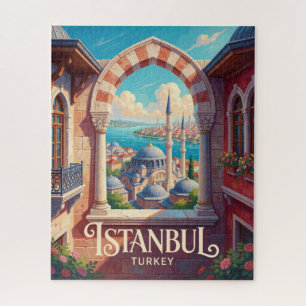 Puzzle Estambul Turquía Bósforo Arquitectura Otomana