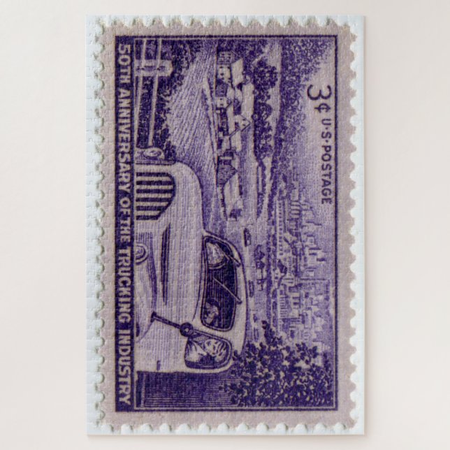 Puzzle Estampilla de rehenes de Estados Unidos rompecabez (Vertical)