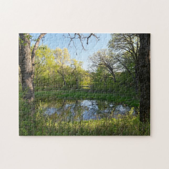 Puzzle Estanques y bosques de riachuelo de batalla (Horizontal)