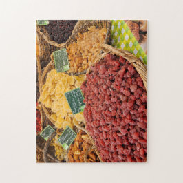 Puzzle Estante de Frutas Secas, 11" x 14", 252 piezas