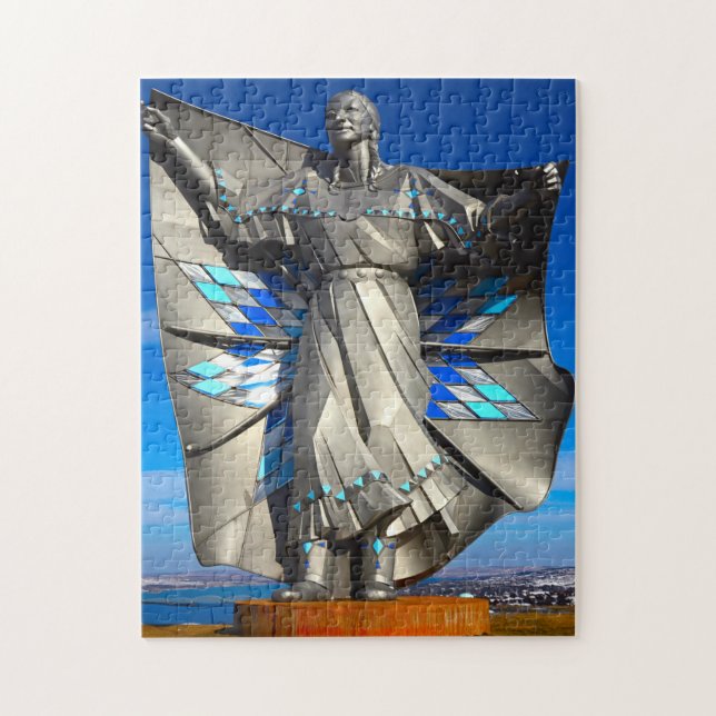 Puzzle Estatua Dakota del Sur. (Vertical)