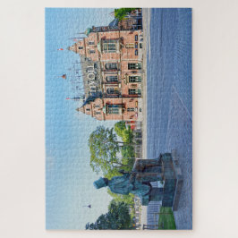 Puzzle Estatua de Hans Christian Andersen, Copenhague Din