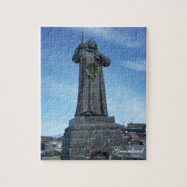 Puzzle Estatua de Hans Egede (Vertical)