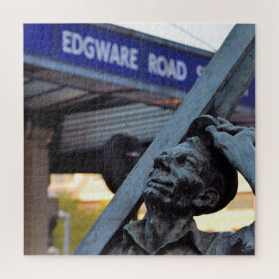Puzzle Estatua de la estación Edgeware Road - 20x20 - 676