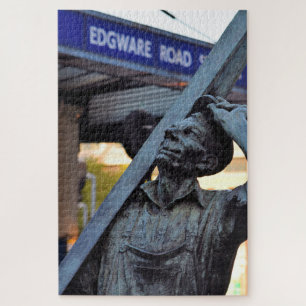 Puzzle Estatua de la estación Edgeware Road - 20x30 - 101