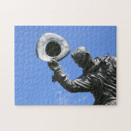 Puzzle Estatua de la Estampida de Calgary.